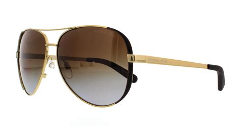 michael kors mk5004 chelsea gold dk chocolate|michael kors chelsea sunglasses mk5004.